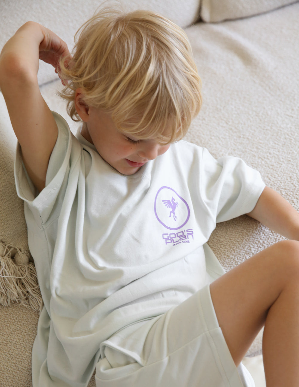 Gottes Plan Racing Kinder T-Shirt