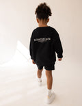 Kingdom Club Black Kids Rundhalsausschnitt