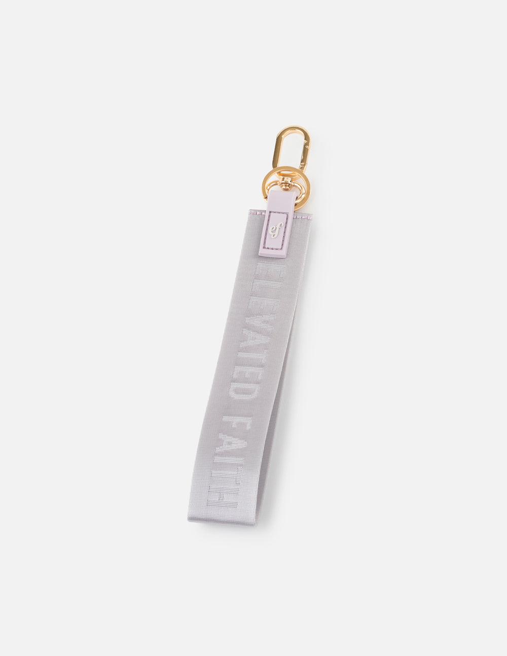 Lavendel Schlüsselanhänger mit großem Logo