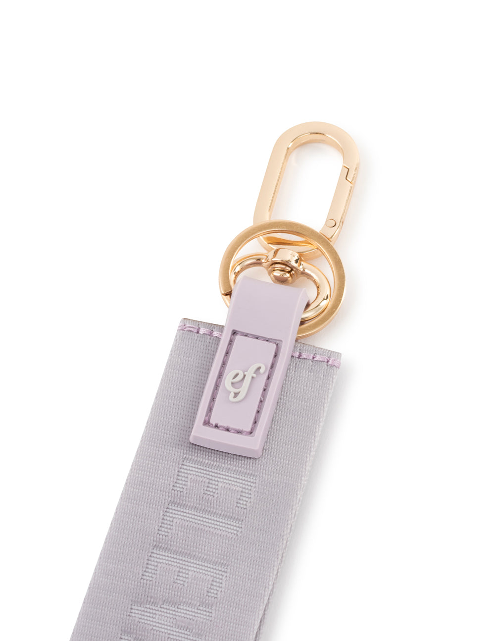Lavendel Schlüsselanhänger mit großem Logo