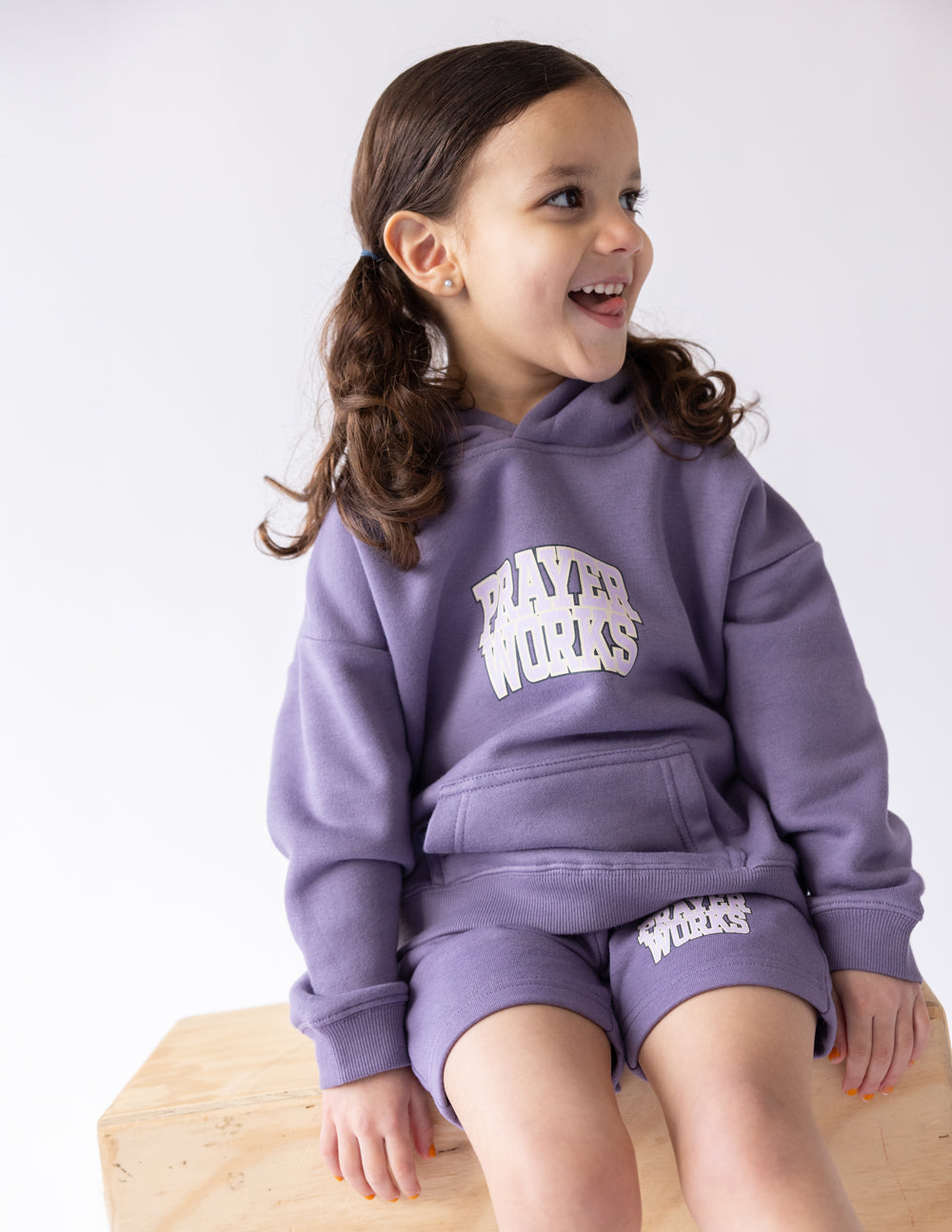 Gebet Wirkt Kinder Hoodie