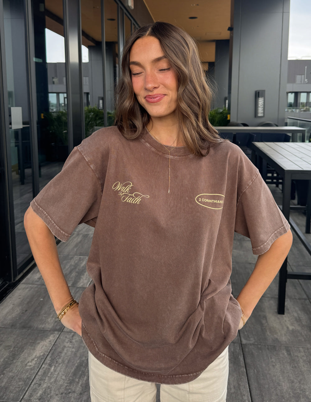 Walk by Faith Unisex-T-Shirt
