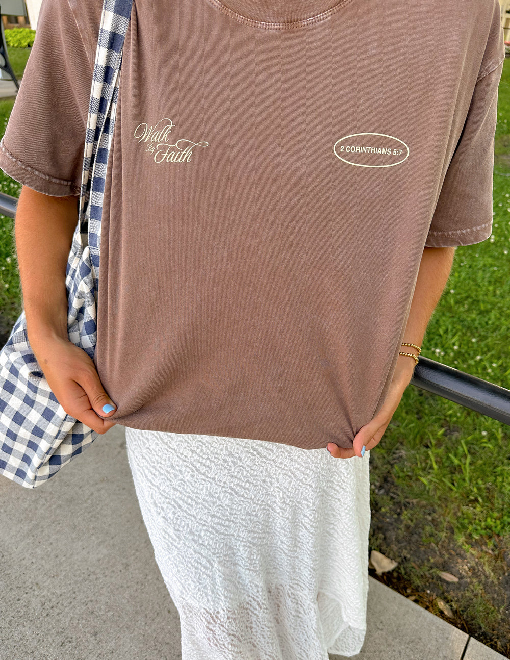 Walk by Faith Unisex-T-Shirt