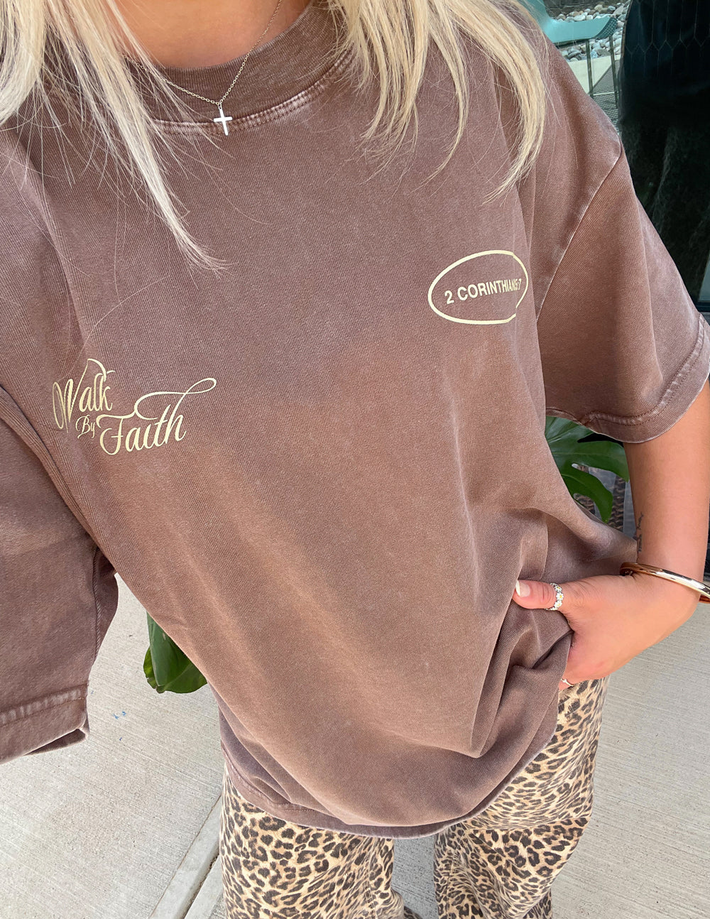Walk by Faith Unisex-T-Shirt